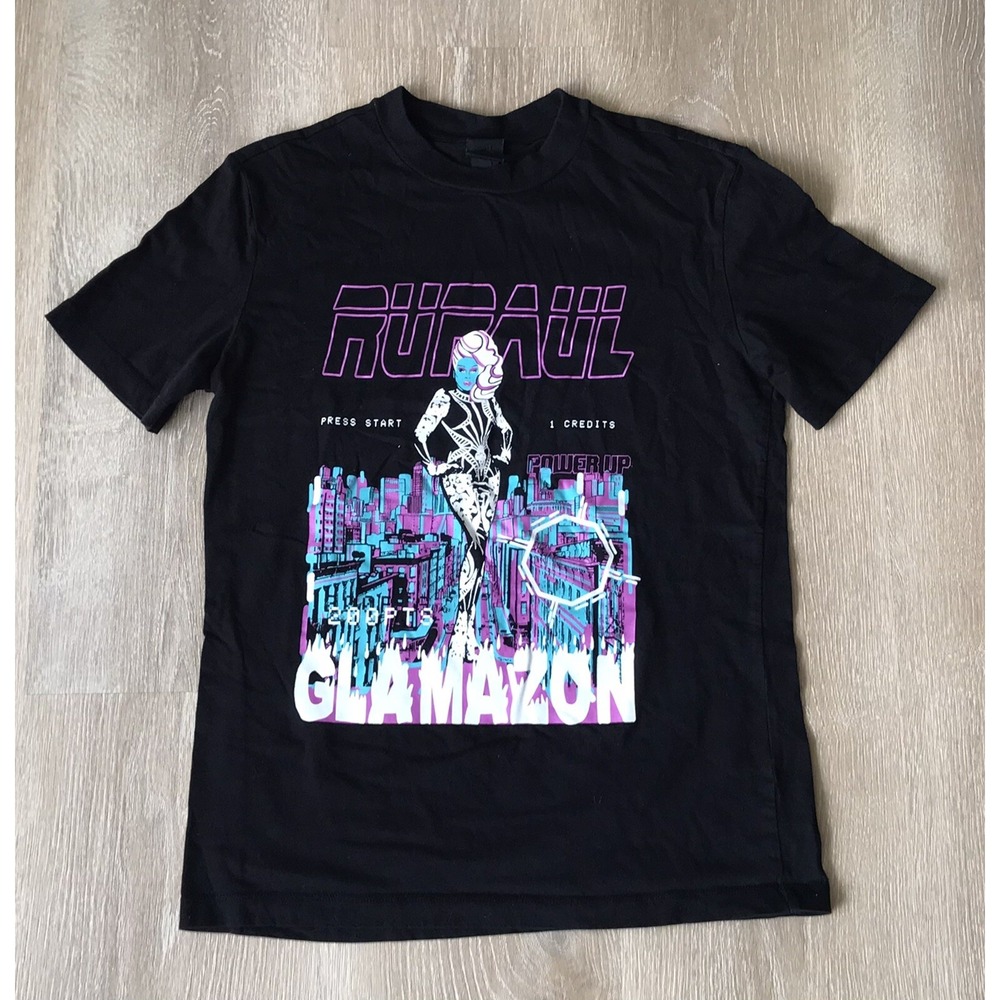 Rupaul Glamazon T-Shirt H&M Women's Size XS - Hard To Find!